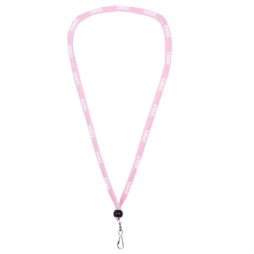 CSUF Shoelace Lanyard - Pink